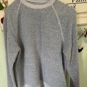 Faherty Whitewater Bells Crewneck Sweatshirt Women's size M